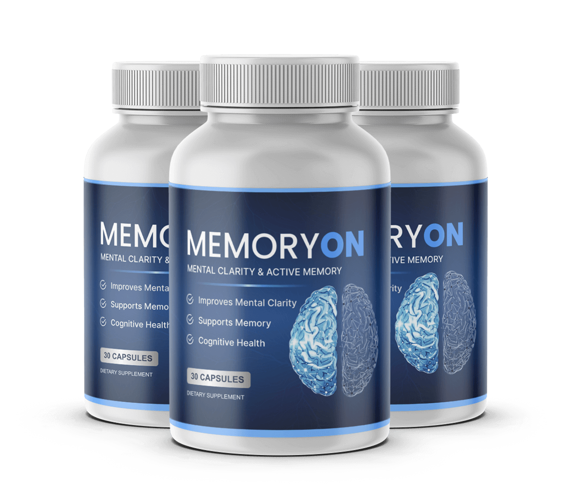 3 bottles of MemoryOn - 90 day supply