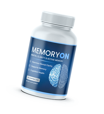MemoryOn supplement bottle main view